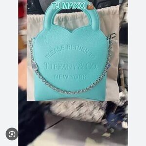 Tiffany & Co. Turquoise Heart Mini Bag